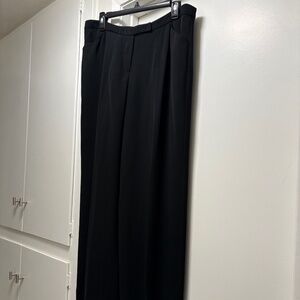 Vintage Armani Collezione poly wide leg pants - size 10